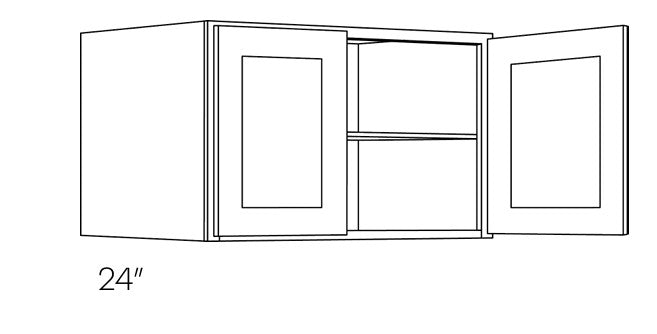 Wall- 2 Doors Bridge 24" Deep