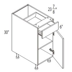 Base 1 Door 1 Drawer