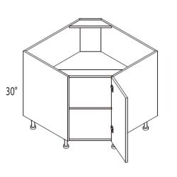 Diagonal Corner Sink Base