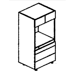 Microwave Oven Cabinet